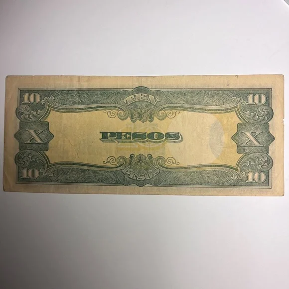 WWII Era Japanese Government Notes Used in Phillipines Set of Four 1, 5, 10, 100 - Picture 7 of 12